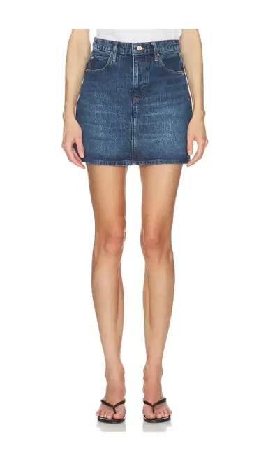 Frame The High Mini Skirt | Thumbnail 1 Frame The High Mini Skirt | Thumbnail 1