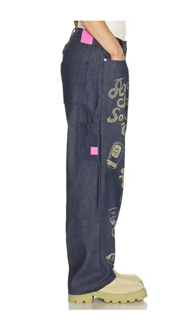 Anti Social Social Club Laser-Etched Jeans | Thumbnail 2