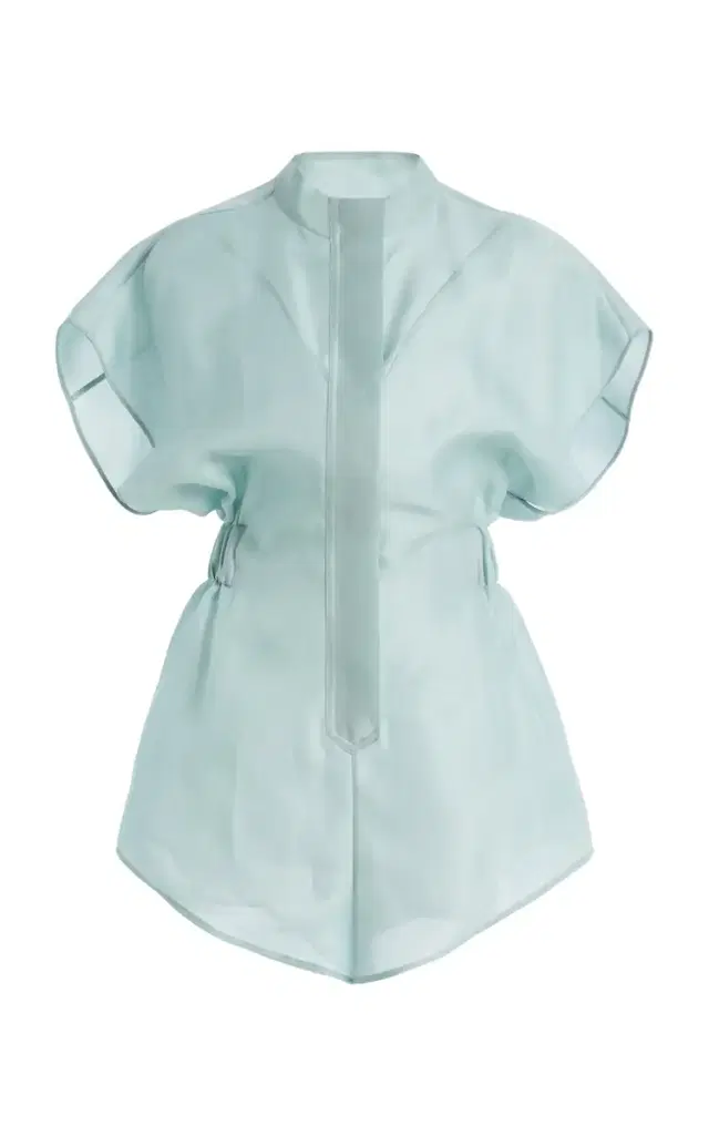 Temily Racer Silk Gazar Playsuit