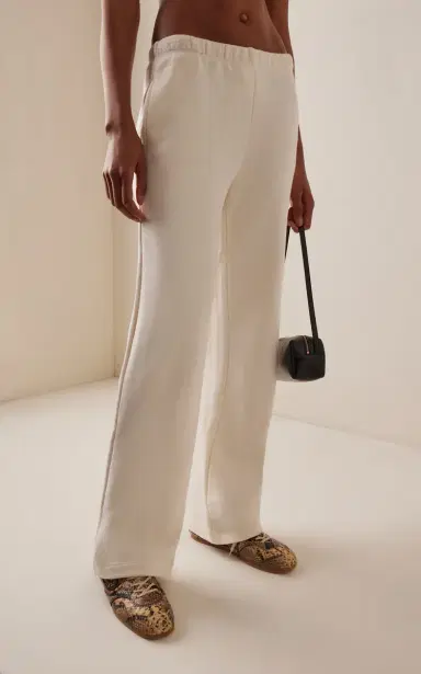 ÉTERNE Oversized Cotton-Modal Wide-Leg Sweatpants | Thumbnail 3 ÉTERNE Oversized Cotton-Modal Wide-Leg Sweatpants | Thumbnail 3