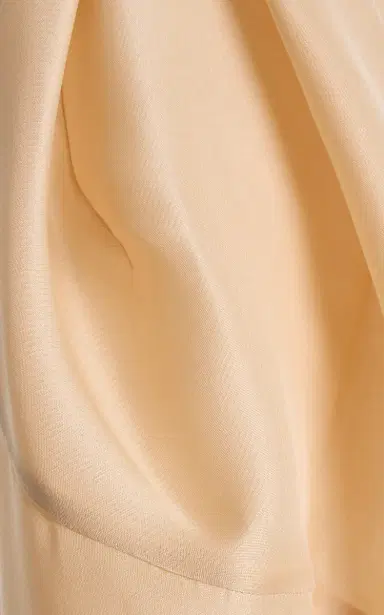 Temily Power Puff Silk Gazar Crop Top | Thumbnail 5