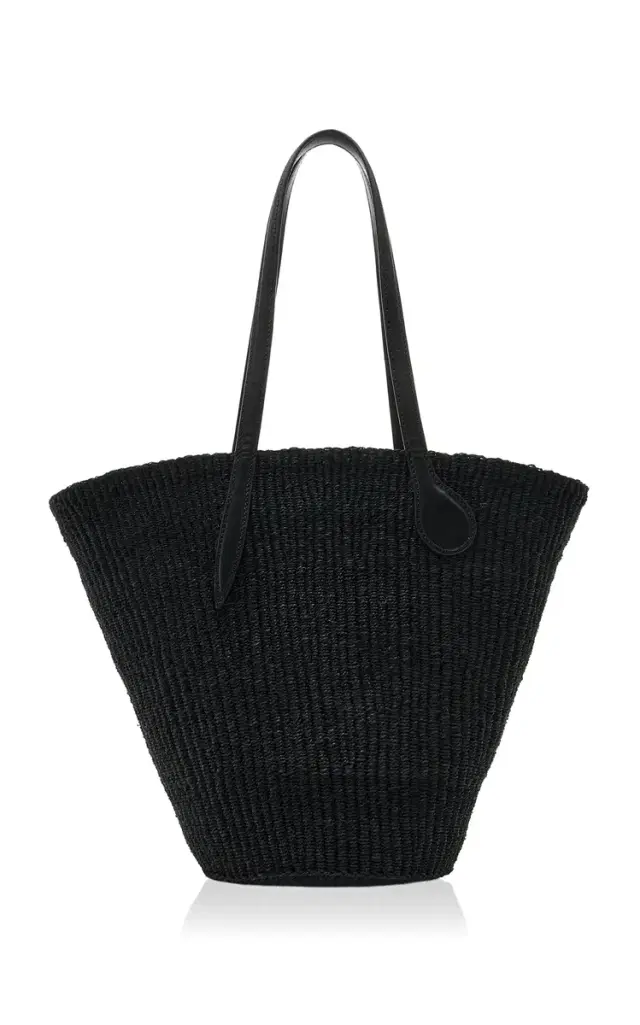 Liffner Straw Basket Tote