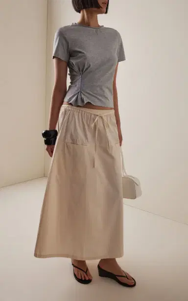 Deiji Studios Loop Pocket Cotton Maxi Skirt | Thumbnail 2 Deiji Studios Loop Pocket Cotton Maxi Skirt | Thumbnail 2