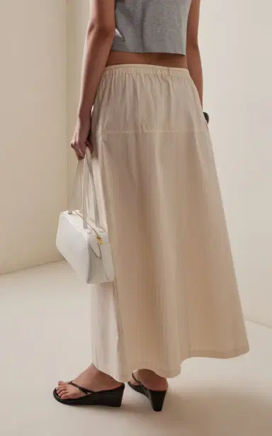 Deiji Studios Loop Pocket Cotton Maxi Skirt | Thumbnail 4 Deiji Studios Loop Pocket Cotton Maxi Skirt | Thumbnail 4