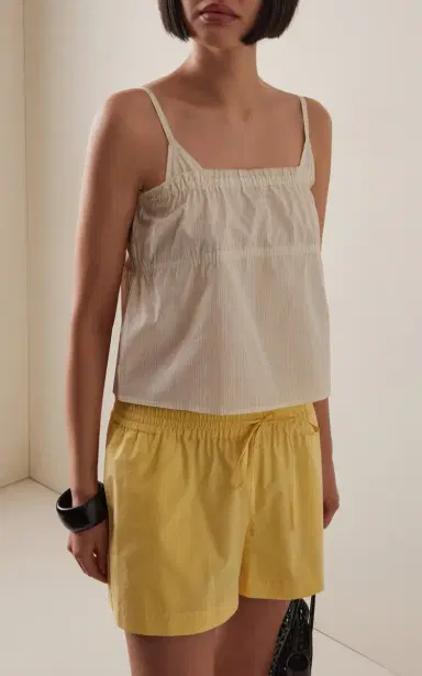 Deiji Studios Striped Cotton Poplin Triangle Cami Top | Thumbnail 3 Deiji Studios Striped Cotton Poplin Triangle Cami Top | Thumbnail 3