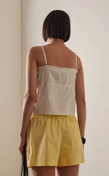 Deiji Studios Striped Cotton Poplin Triangle Cami Top | Thumbnail 4 Deiji Studios Striped Cotton Poplin Triangle Cami Top | Thumbnail 4