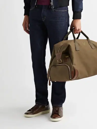 Bennett Winch Weekender Leather-Trimmed Cotton-Canvas Holdall - Men | Thumbnail 2 Bennett Winch Weekender Leather-Trimmed Cotton-Canvas Holdall - Men | Thumbnail 2