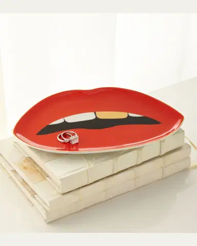 Jonathan Adler Lip-Shaped Tray | Thumbnail 2