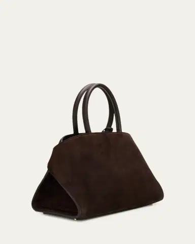 Ferragamo Hug Medium Suede Handbag | Thumbnail 3