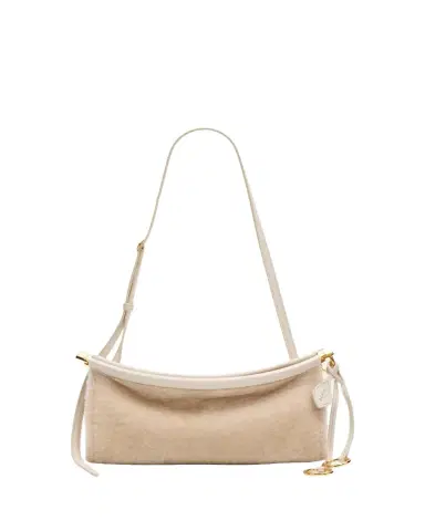 Alaïa Le Click Shaved Shearling Small East-West Shoulder Bag | Thumbnail 1