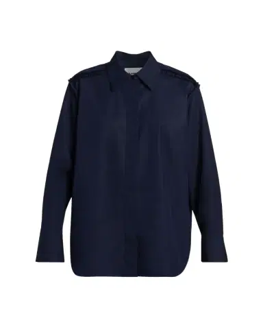 Jil Sander Ruffled Cotton Button-Down Shirt | Thumbnail 1