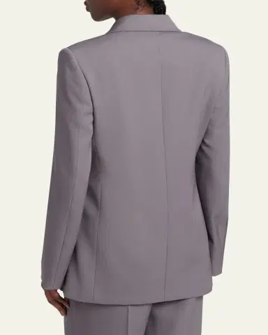 Jil Sander Side Slits Double-Breasted Blazer Jacket | Thumbnail 3 Jil Sander Side Slits Double-Breasted Blazer Jacket | Thumbnail 3
