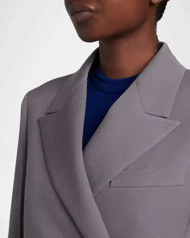 Jil Sander Side Slits Double-Breasted Blazer Jacket | Thumbnail 9 Jil Sander Side Slits Double-Breasted Blazer Jacket | Thumbnail 9