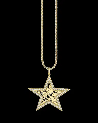 Sydney Evan 14K Diamond Icon Wallpaper Star Charm Necklace | Thumbnail 2 Sydney Evan 14K Diamond Icon Wallpaper Star Charm Necklace | Thumbnail 2