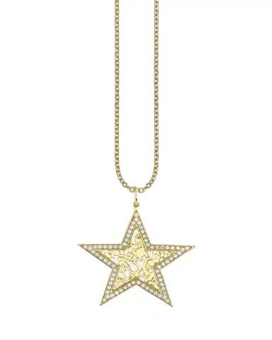 Sydney Evan 14K Diamond Icon Wallpaper Star Charm Necklace | Thumbnail 1 Sydney Evan 14K Diamond Icon Wallpaper Star Charm Necklace | Thumbnail 1