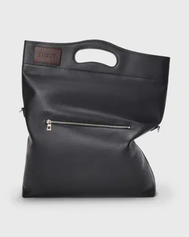 Loewe Bobby Folded Tote Bag in Leather | Thumbnail 6