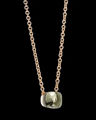 Pomellato Nudo 18K Rose Gold Prasiolite Pendant Necklace | Thumbnail 2 Pomellato Nudo 18K Rose Gold Prasiolite Pendant Necklace | Thumbnail 2