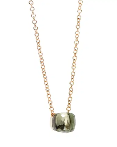 Pomellato Nudo 18K Rose Gold Prasiolite Pendant Necklace | Thumbnail 1 Pomellato Nudo 18K Rose Gold Prasiolite Pendant Necklace | Thumbnail 1