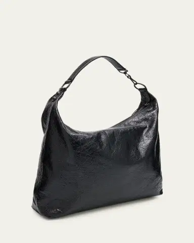 Balenciaga Le City Medium Leather Hobo Bag | Thumbnail 3