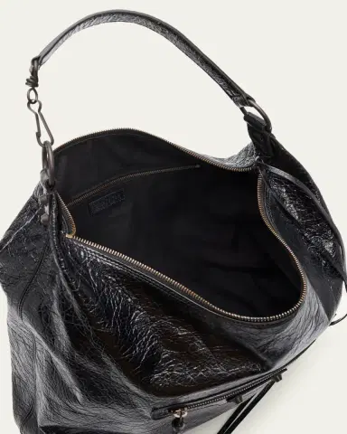 Balenciaga Le City Medium Leather Hobo Bag | Thumbnail 4