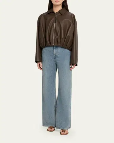Loewe 90mm Toggle Leather Thong Sandals | Thumbnail 3