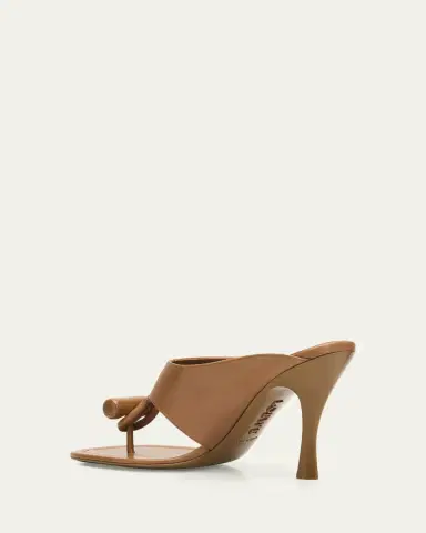 Loewe 90mm Toggle Leather Thong Sandals | Thumbnail 4