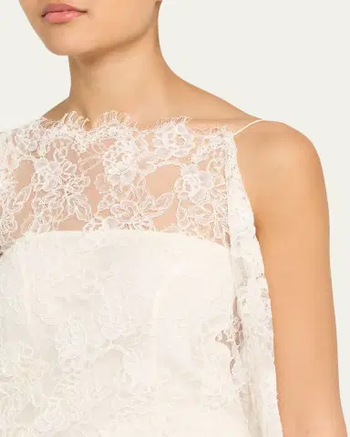 Christopher Esber Floating Lace Midi Dress | Thumbnail 5 Christopher Esber Floating Lace Midi Dress | Thumbnail 5