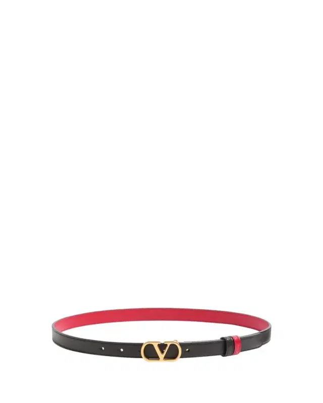 VLogo Signature Reversible Calfskin Belt, 30mm