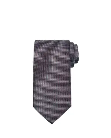 Brioni Men's Micro-Geometric Square Jacquard Silk Tie | Thumbnail 1