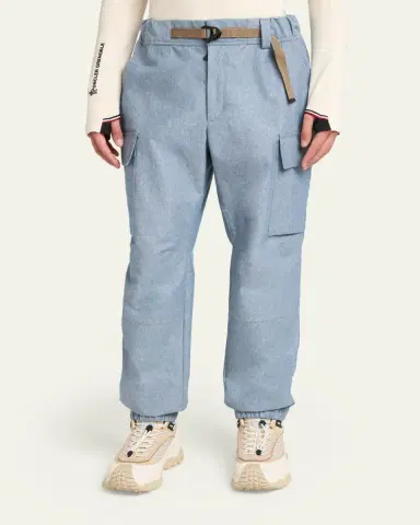 Moncler Grenoble Men's Heavyweight Cotton Cargo Pants | Thumbnail 4