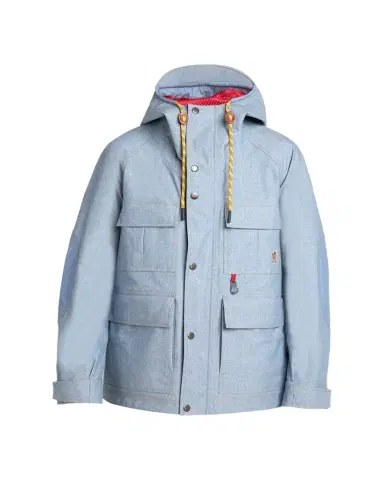 Moncler Grenoble Men's Hooded Cargo Pocket Jacket with Clip | Thumbnail 1