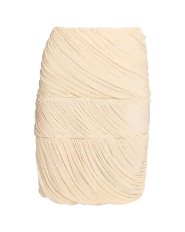 Ronny Kobo Alory Draped Jersey Skirt