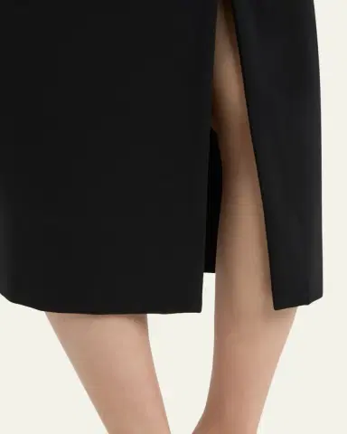 Jil Sander Viscose Crepe Midi Skirt | Thumbnail 5 Jil Sander Viscose Crepe Midi Skirt | Thumbnail 5