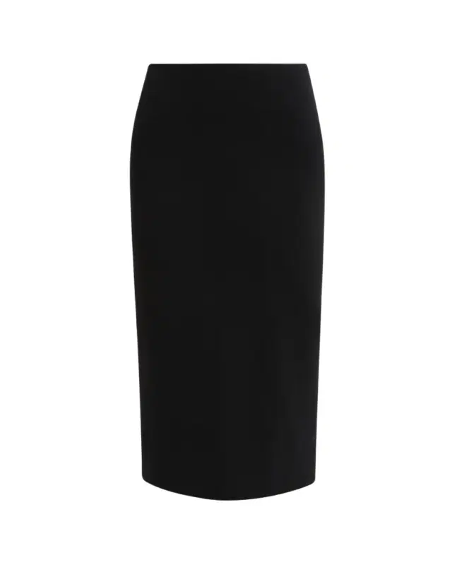 Jil Sander Viscose Crepe Midi Skirt