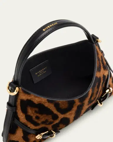Givenchy Voyou Nano Leopard-Print Ponyhair Top-Handle Bag | Thumbnail 4 Givenchy Voyou Nano Leopard-Print Ponyhair Top-Handle Bag | Thumbnail 4