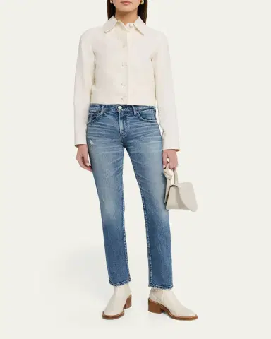 Moussy Vintage Linden Slim-Straight Jeans | Thumbnail 2 Moussy Vintage Linden Slim-Straight Jeans | Thumbnail 2