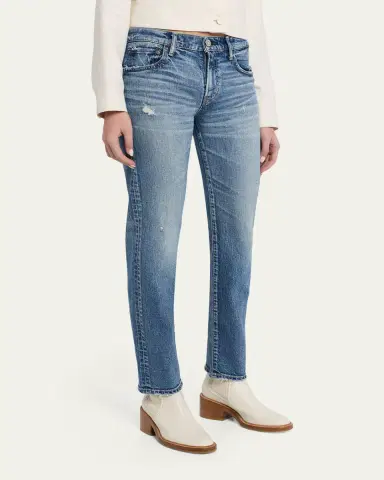 Moussy Vintage Linden Slim-Straight Jeans | Thumbnail 4 Moussy Vintage Linden Slim-Straight Jeans | Thumbnail 4
