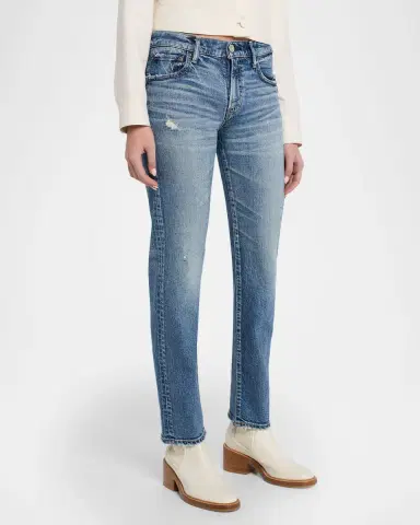 Moussy Vintage Linden Slim-Straight Jeans | Thumbnail 8 Moussy Vintage Linden Slim-Straight Jeans | Thumbnail 8
