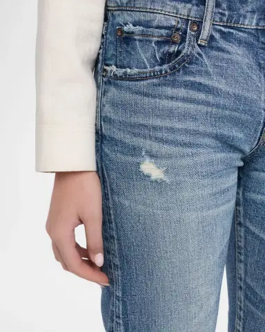 Moussy Vintage Linden Slim-Straight Jeans | Thumbnail 9 Moussy Vintage Linden Slim-Straight Jeans | Thumbnail 9