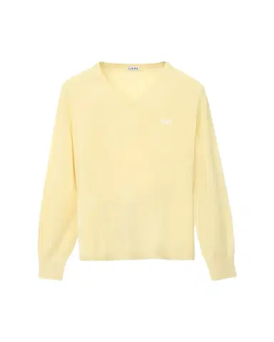 Loewe Oversized Cashmere Polo Sweater | Thumbnail 1 Loewe Oversized Cashmere Polo Sweater | Thumbnail 1