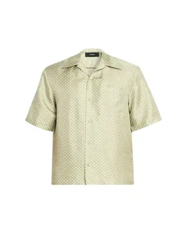 Amiri Men's SIlk Polka Dot Camp Shirt | Thumbnail 1