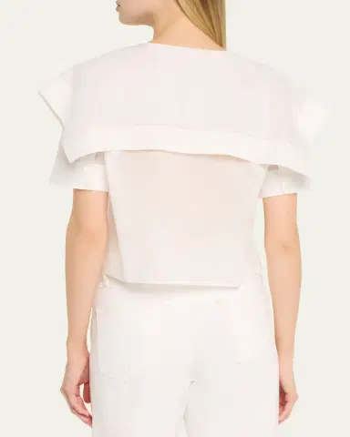 Frame The Sleek Cape Shirt | Thumbnail 3 Frame The Sleek Cape Shirt | Thumbnail 3