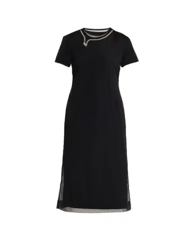 Simone Rocha Layered Liquid Cotton Midi T-Shirt Dress | Thumbnail 1 Simone Rocha Layered Liquid Cotton Midi T-Shirt Dress | Thumbnail 1