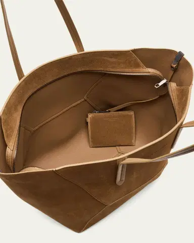 Brunello Cucinelli BC Duo Suede Medium Bag | Thumbnail 4