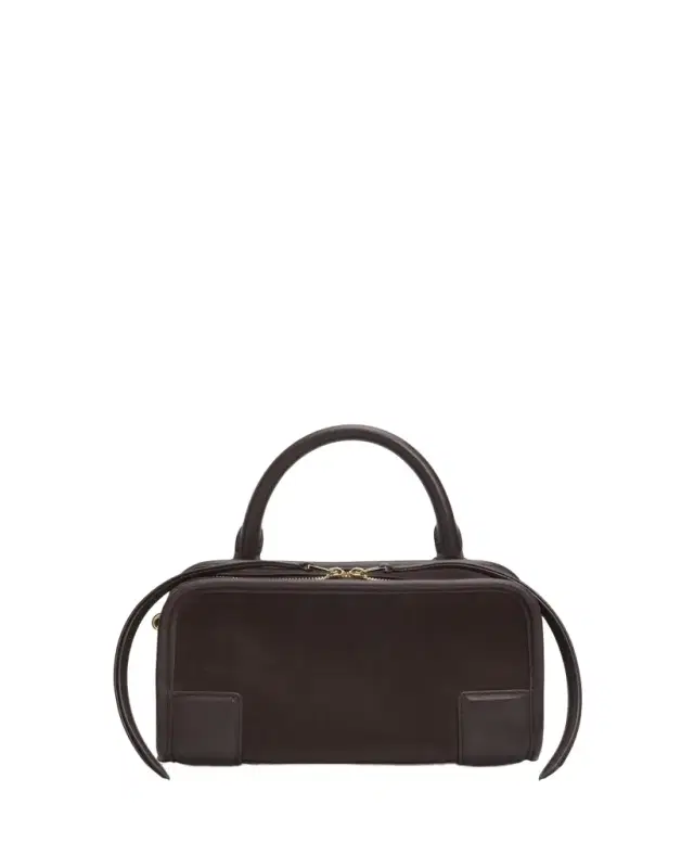 Loewe Amazona 180 Mini Suede Top-Handle Bag