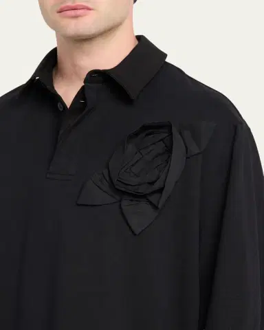 Simone Rocha en's Pressed Rosette Rugby Jersey | Thumbnail 5