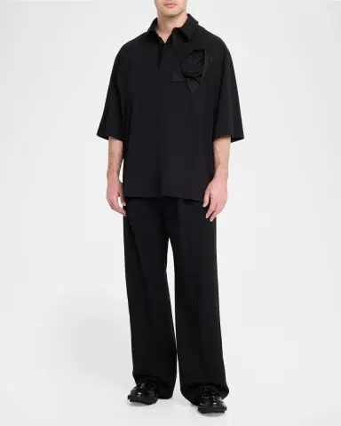 Simone Rocha en's Pressed Rosette Rugby Jersey | Thumbnail 6