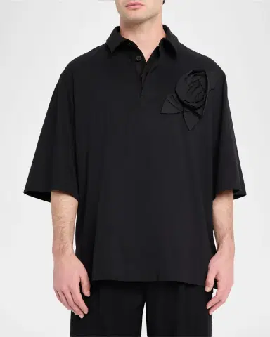 Simone Rocha en's Pressed Rosette Rugby Jersey | Thumbnail 8