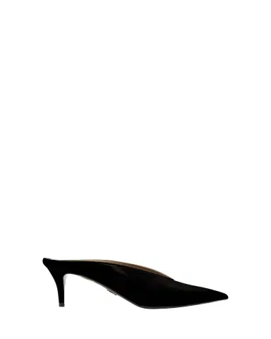 Stella McCartney 60mm Brushed Pointed-Toe Mules | Thumbnail 1