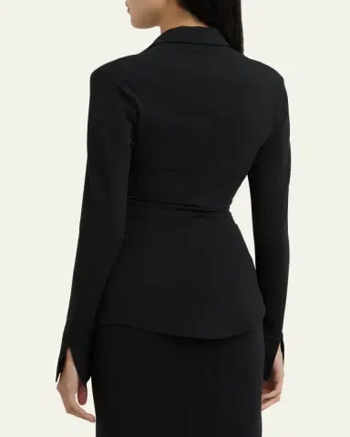 Jil Sander Gathered Slim-Fit Button-Down Shirt | Thumbnail 3 Jil Sander Gathered Slim-Fit Button-Down Shirt | Thumbnail 3